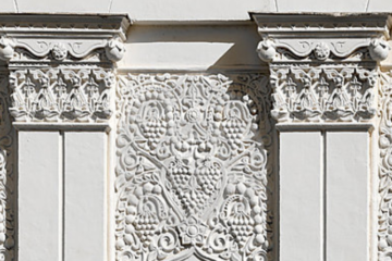 Фасадный декор - пилястра из пенопласта